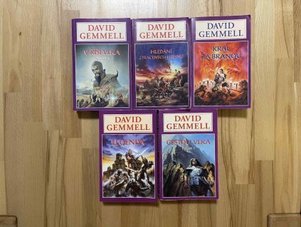 5 x knihy david gemmell fantasy 246626907
