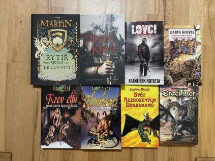 7x fantasy knihy pisen krve lovci pratchett atd 246627975