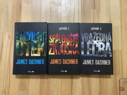 serie labyrint 1 3 dil james dashner 250193681