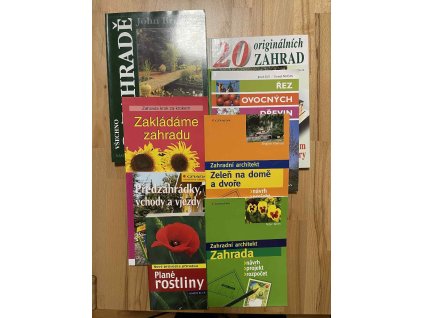 8x knihy o zahrade 250431924