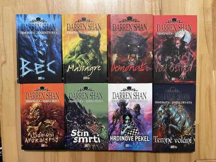 serie demonata 8 knih darren shan 250533583