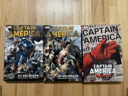 serie captain america omnibus komplet 1 3 dil ed brubaker 250534375