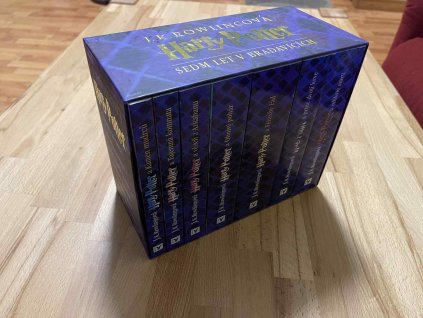 serie harry potter komplet 1 7 v boxu 1 vyd j k rowling 250647413