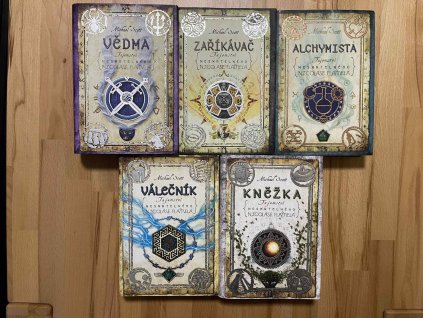 serie tajemstvi nesmrtelneho nicolase flamela 5 knih michael scott 250788975