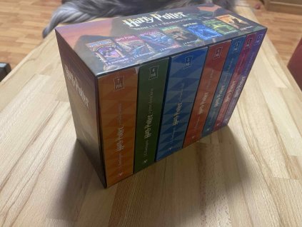 serie harry potter komplet 1 7 v boxu j k rowling 251594179