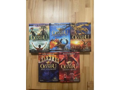 serie bohove olympu rick riordan 251594538
