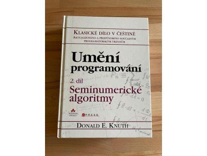 umeni programovani 2 dil seminumericke algoritmy donald knuth 269832145