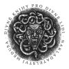 Samolepka – Medusa (ilustrace Eva Paprstkářová)