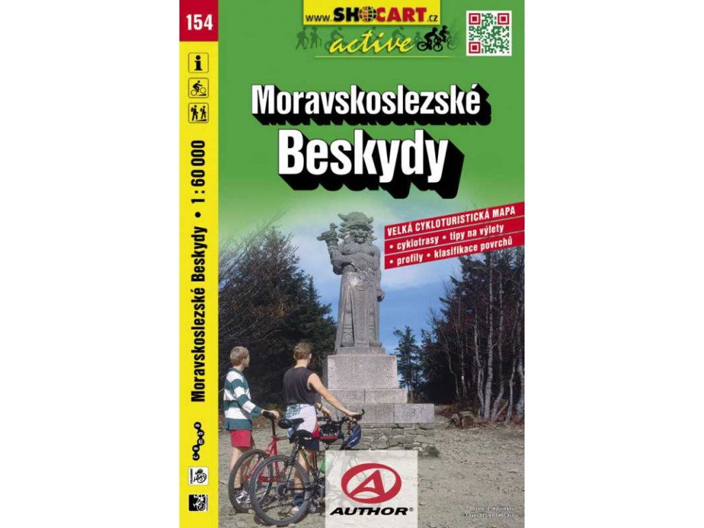 Moravskoslezské Beskydy (cyklomapa č. 154)
