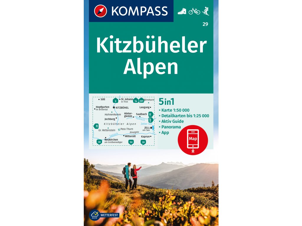Kitzbüheler Alpen (Kompass - 29)