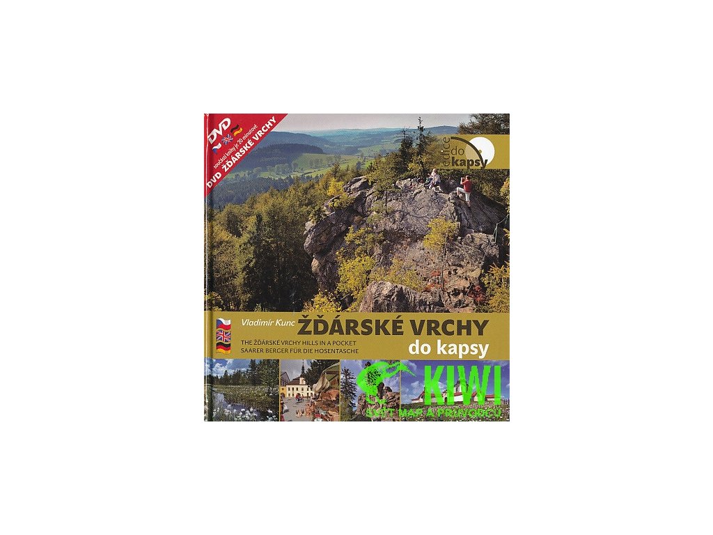 publikace Žďárské vrchy do kapsy (Vladimír Kunc)
