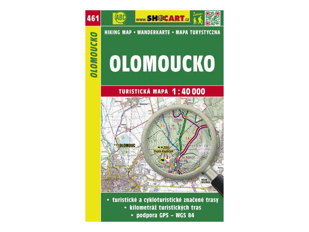 Olomoucko - turistická mapa č. 461