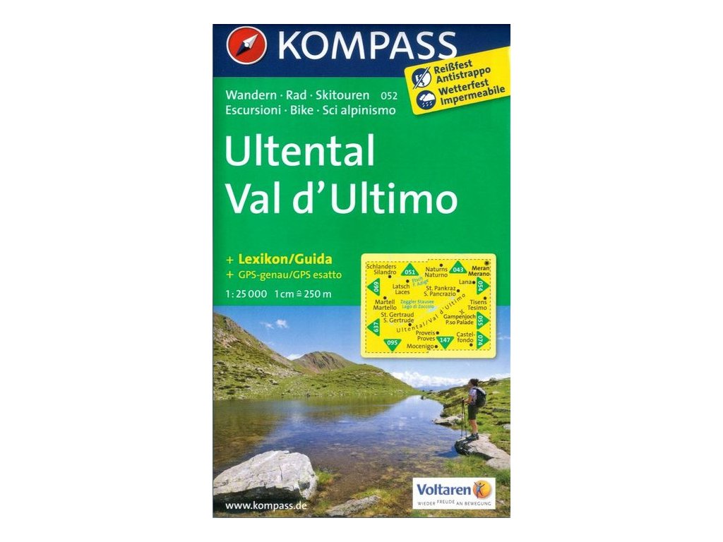 Ultental, Val d´Ultimo (Kompass - 052)