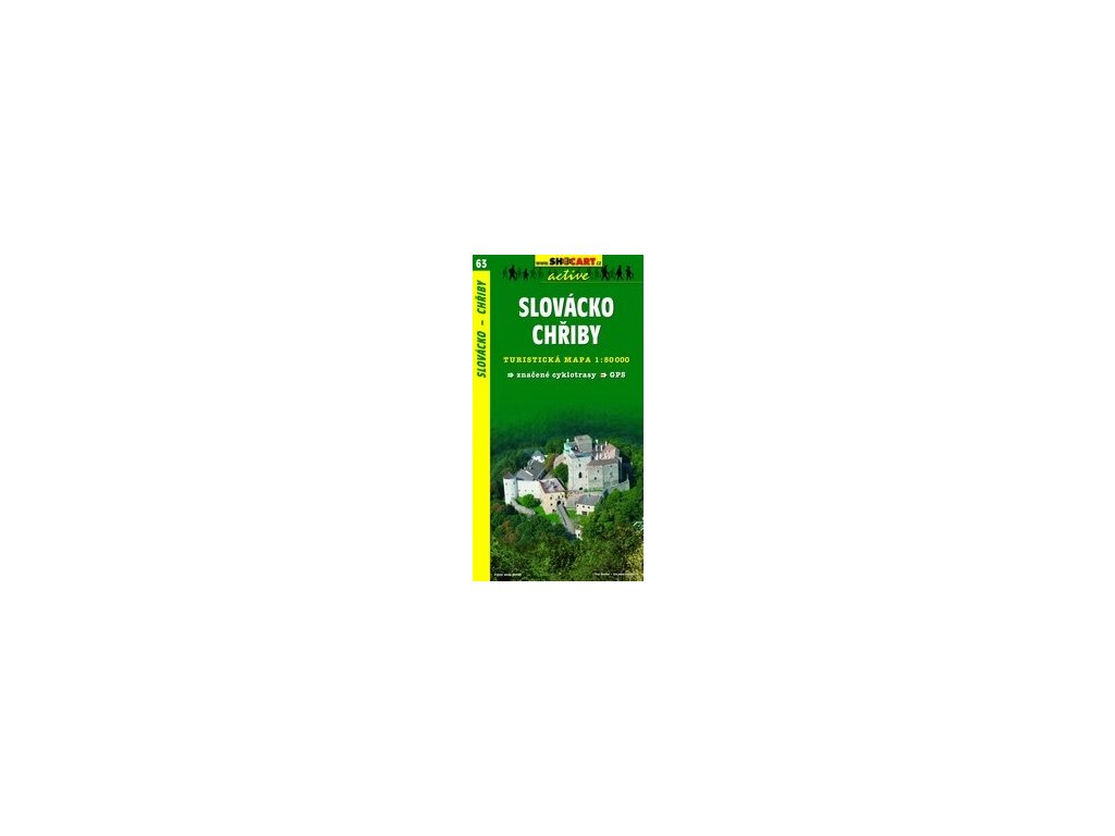Slovacko Chriby Turisticka Mapa C 63 Knihynahory Cz