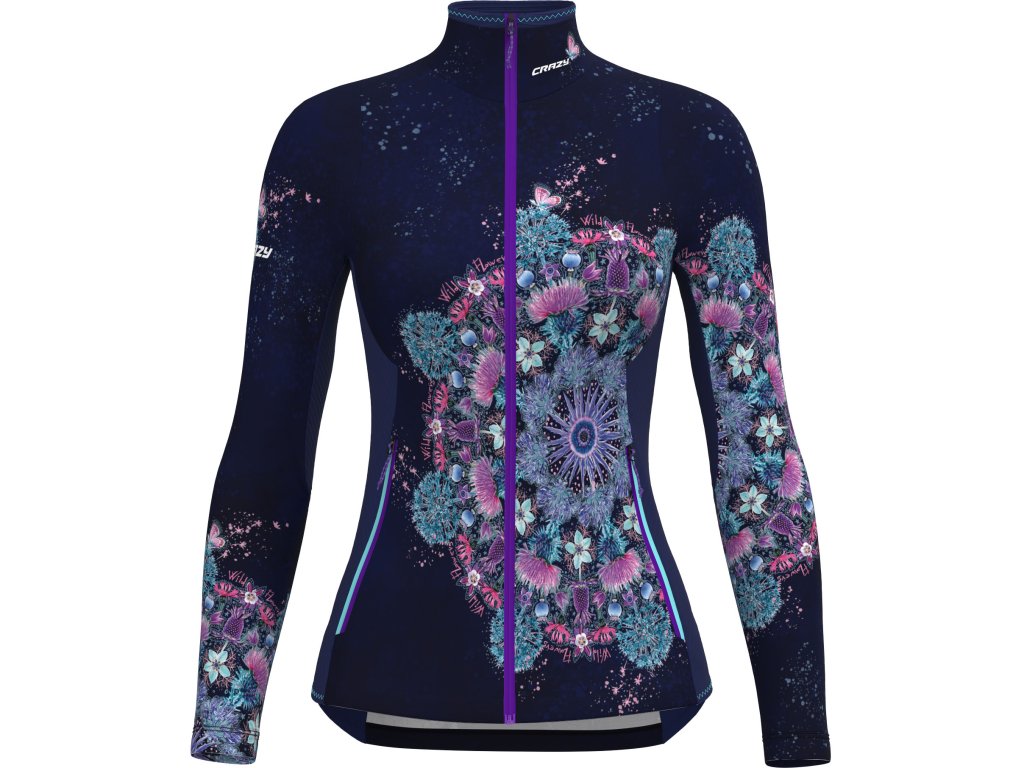 Crazy mikina Wonder Magic - dámská - vzor mandala (Velikost L)