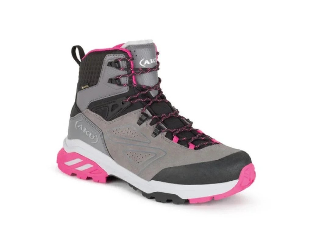 AKU Reactive GTX - dámská - šedá/černá/růžová (Velikost 38)