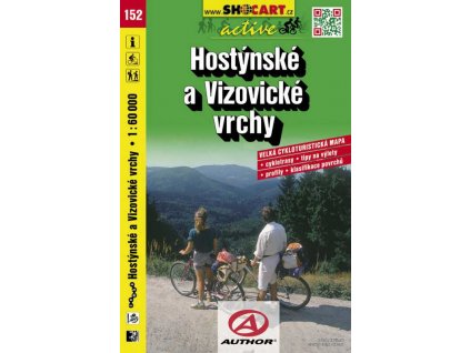Hostýnské a Vizovické vrchy (cyklomapa č. 152)