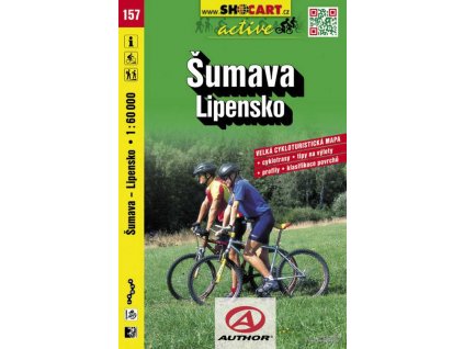 Šumava - Lipensko (cyklomapa č. 157)