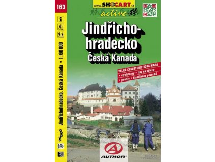 Jindřichohradecko, Česká Kanada (cyklomapa č. 163)