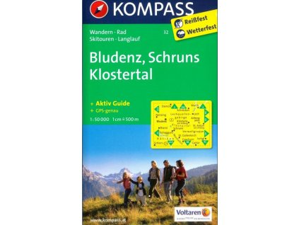 Bludenz, Schrunz, Klostertal (Kompass - 32)