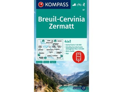 Breuil, Cervinia, Zermatt (Kompass - 87)