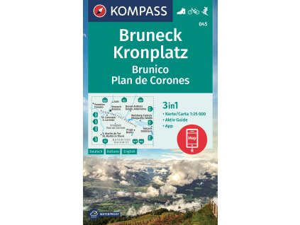 Bruneck, Brunico, Kronplatz (Kompass - 045)