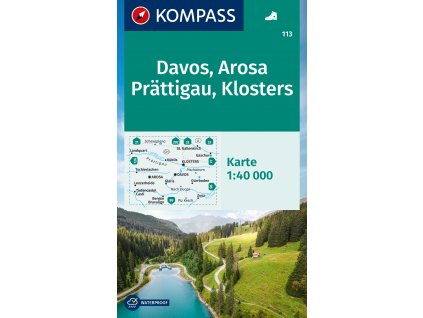 Davos, Arosa, Prattigau (Kompass - 113)