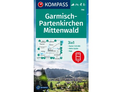 Garmisch - Partenkirchen, Mittenwald (Kompass - 790)