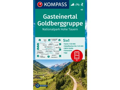 Gasteiner Tal, Goldberggruppe (Kompass - 40)