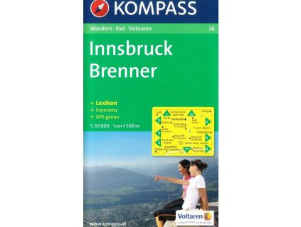 Innsbruck, Brenner (Kompass - 36)
