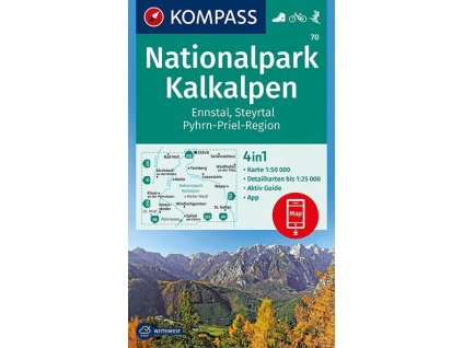 Nationalpark Kalkalpen, Ennstal, Steyrtal (Kompass – 70)