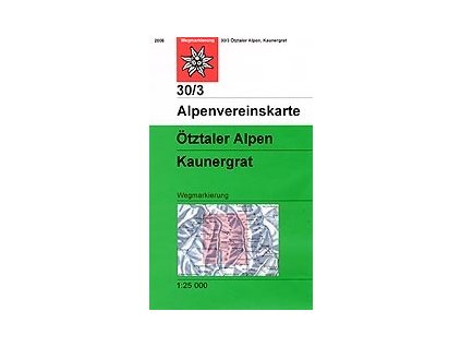 Ötztaler Alpen, Kaunergrat (letní) – AV30/3