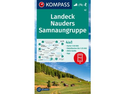 Landeck, Nauders, Samnaungruppe (Kompass - 42)