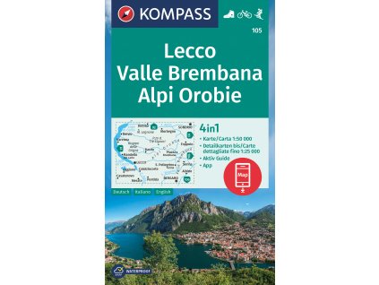 Lecco, Valle Brembana (Kompass - 105)