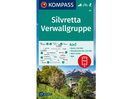 Silvretta, Verwallgruppe (Kompass - 41)
