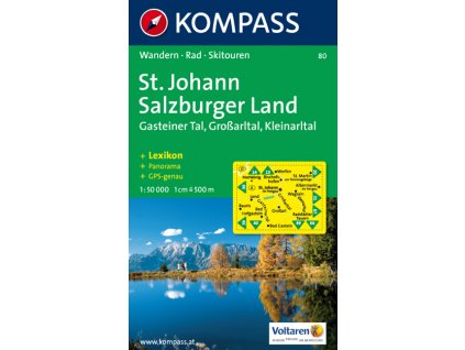 St Johann, Salzburger Land (Kompass - 80)