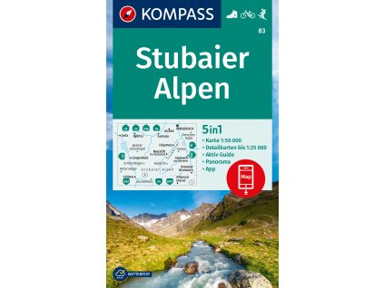Stubaiské Alpy (Kompass - 83)