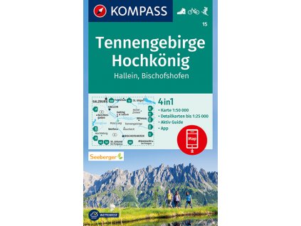 Tennengebirge, Hochkönig (Kompass - 15)