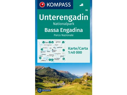 Unterengadin, Bassa Engadina (Kompass - 98)