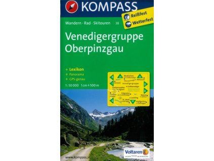 Venedigergruppe, Oberpinzgau (Kompass - 38)