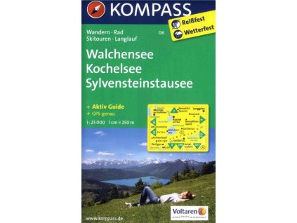 Walchensee, Kochelsee, Sylvenstein-Stausee (Kompass - 06)