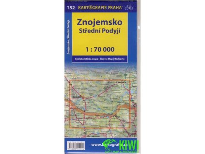 cyklomapa Znojemsko, Střední Podyjí 1:70 t.