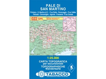 Pale di San Martino (Tabacco - 022)