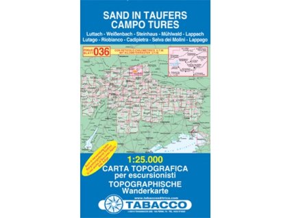 Campo Tures, Sand in Taufers (Tabacco - 036)