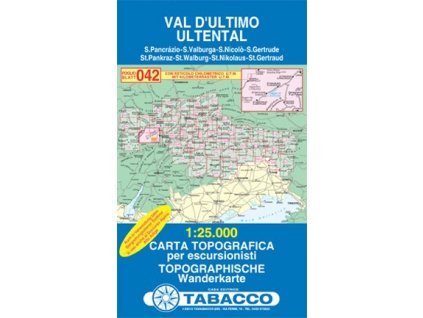 Val d´Ultimo, Ultental (Tabacco - 042)