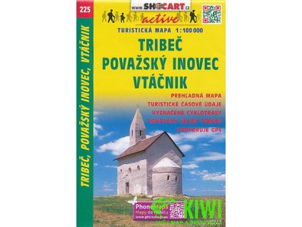 Tribeč, Považský Inovec, Vtáčnik 1:100 t.