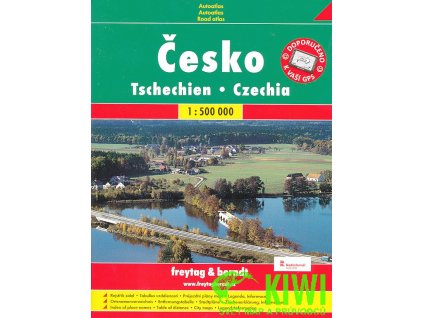 Česko 1:500 t. brožovaný