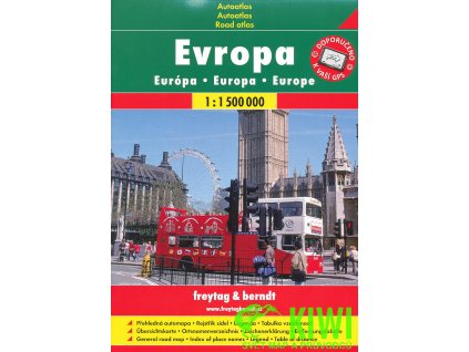 Evropa 1:1,5 mil. A4 brožovaný