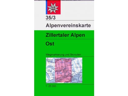 Zillertaler Alpen Ost (letní + zimní) – AV35/3