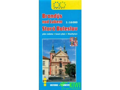 plán Brandýs n.Labem / Stará Boleslav  1:16 t.